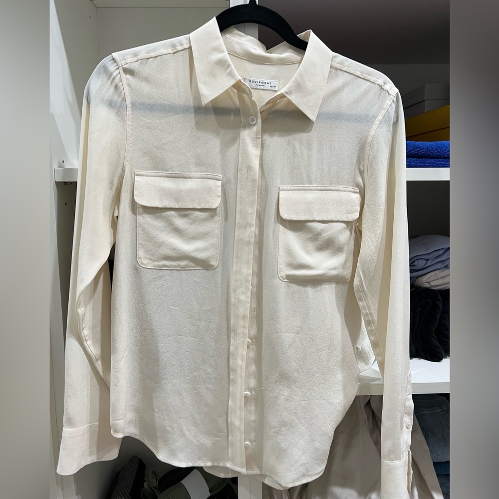 Equipment Silk Blouse